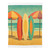 Retro Beach Getaway - Baby Swaddle Blanket