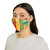 Retro Beach Getaway - Snug-Fit Polyester Face Mask