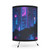 Neon Dreamscape - Tripod Lamp with High-Res Printed Shade, US\CA plug