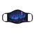 Neon Dreamscape - Fitted Polyester Face Mask