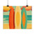 Retro Beach Getaway - Matte Horizontal Posters