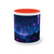 Neon Dreamscape - Two-Tone Coffee Mug, 11oz