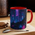 Neon Dreamscape - 11oz Accent Mug