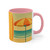 Retro Beach Getaway - Accent Mugs