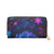 Neon Dreamscape - Zipper Wallet