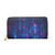 Neon Dreamscape - Zipper Wallet