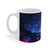 Neon Dreamscape - Ceramic Coffee Cups, 11oz, 15oz