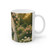 Whimsical Garden Bliss - White Ceramic Mug, 11oz and 15oz