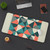 Geometric Pulse - Desk Mat