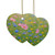 Whimsical Wildflowers - Ceramic Ornaments (1pcs, 5pcs, 10pcs, 20pcs)