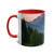 Wisdom in Nature - Two-Tone Coffee Mugs, 11oz