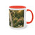 Whimsical Garden Bliss - Two-Tone Coffee Mug, 11oz