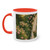 Whimsical Garden Bliss - Two-Tone Coffee Mug, 11oz