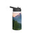 Wisdom in Nature - Stainless Steel Water Bottle, Standard Lid