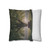 Serenity Flow - Square Poly Canvas Pillowcase