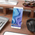 Ethereal Wave Symphony - Mobile Display Stand for Smartphones