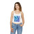 Ethereal Wave Symphony - Women's Spaghetti Strap Tank Top