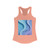 Ethereal Wave Symphony - Women's Ideal Racerback Tank