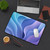 Ethereal Wave Symphony - Desk Mat