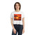 Savanna Dreamscape - Women's Flowy Cropped Tee