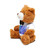 Ethereal Wave Symphony - Teddy Bear with T-Shirt