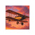 Vintage Flight Elegance - Square Magnet
