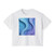 Ethereal Wave Symphony - Women's Boxy Tee