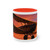 Vintage Flight Elegance - Two-Tone Coffee Mug, 11oz