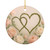 Eternal Love Blooms - Ceramic Decoration Ornament, (1pc)