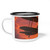 Vintage Flight Elegance - Enamel Camp Cup