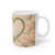 Eternal Love Blooms - White Ceramic Mug, 11oz and 15oz