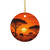 Savanna Dreamscape - Decorative Ceramic Ornaments, Double-Sided (1pc, 3pcs, 5pcs, 10pcs)