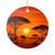 Savanna Dreamscape - Ceramic Ornaments (2-Side Print)