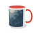 Ethereal Owl Watch - Two-Tone Coffee Mug, 11oz