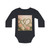 Eternal Love Blooms - Baby Long-Sleeve Organic Bodysuit