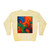 Whimsical Brushstrokes - Unisex Color Blast Crewneck Sweatshirt