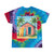 Vintage Surf Shack - Tie-Dye Tee, Spiral