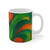 Whimsical Brushstrokes - Ceramic Mug (EU)