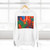 Whimsical Brushstrokes - Three-Panel Fleece Hoodie