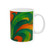 Whimsical Brushstrokes - Ceramic Mug, (11oz, 15oz)
