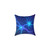 Neural Dreamscape - Square Poly Canvas Pillow