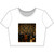 Gilded Jazz Nights - Women’s Poly-Cotton Crop Tee