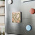 Eternal Love Blooms - Porcelain Magnet, Square