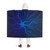 Neural Dreamscape - Hooded Sherpa Fleece Blanket