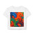 Whimsical Brushstrokes - Women's Baby Tee