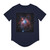 Celestial Symphony of the Orion Nebula - Men's Jersey Curved Hem Tee