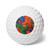 Whimsical Brushstrokes - Golf Balls, 6pcs