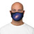 Galactic Embrace - Fitted Polyester Face Mask