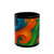 Whimsical Brushstrokes - Black Mug (11oz, 15oz)