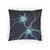 Neural Dreamscape - Woven Pillow